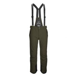 Spodnie narciarskie Killtec Larok. Brązowe spodnie sportowe damskie Killtec, na zimę, bez wzorów, narciarskie. W wyprzedaży za 506.50 zł.