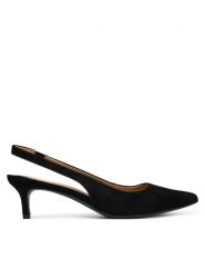 LAUREN RALPH LAUREN Szpilki Lolah II 802959263009 Czarny. Czarne szpilki damskie Lauren Ralph Lauren, bez wzorów, ze skóry, bez obcasa, na szpilce, bez zapięcia. Za 689.99 zł.