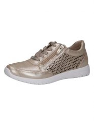 Caprice Skórzane sneakersy w kolorze złotym rozmiar: 36. Żółte obuwie sportowe damskie Caprice, bez zapięcia. Za 179.64 zł.
