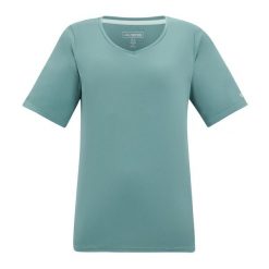 T-shirt Damski W Serek Fingal. Zielone t-shirty damskie Regatta, bez wzorów, bez kołnierzyka. Za 76.99 zł.