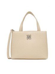 Nine West Torebka CEO-HAMPSHIRE-II-LDA8175 Écru. Torebki klasyczne damskie Nine West, z materiału, bez dodatków. Za 219.99 zł.