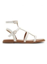 CALL IT SPRING Sandały w kolorze białym rozmiar: 36. Białe sandały damskie Call it Spring, bez wzorów, z otwartym noskiem, bez obcasa, bez zapięcia. Za 113.99 zł.