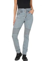 Heine Dżinsy - Slim fit - w kolorze błękitnym rozmiar: 42. Niebieskie jeansy damskie Heine, z podwyższonym stanem. Za 109.00 zł.