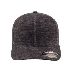 Czapka Flexfit twill knit. Szare czapki z daszkiem damskie FLEXFIT, bez wzorów. Za 153.50 zł.
