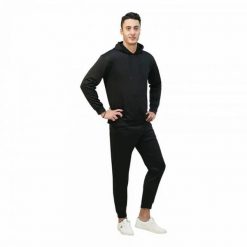 Bluza z kapturem Softee Elegant. Czarne bluzy damskie Softee, na jesień, l, bez wzorów, z materiału, z kapturem. Za 160.99 zł.