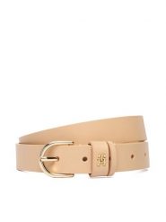 Tommy Hilfiger Pasek Damski Essential Effortless 2.5 Go AW0AW16836 Beżowy. Brązowe paski damskie Tommy Hilfiger, bez wzorów, ze skóry. Za 209.99 zł.