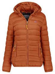 Geographical Norway Kurtka pikowana "Atikolor" w kolorze jasnobrązowym rozmiar: XL. Brązowe kurtki damskie Geographical Norway, xl, bez wzorów, bez kaptura. Za 152.62 zł.