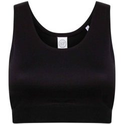 Modny Top Damski / Damski. Białe koszulki sportowe damskie SKINNI FIT, xs, bez wzorów, bez ramiączek. Za 76.99 zł.