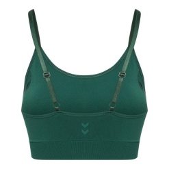 Biustonosz dla kobiet Hummel. Zielone biustonosze sportowe damskie Hummel, bez wzorów. Za 190.00 zł.