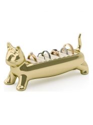 Umbra Uchwyt "Alicat" w kolorze miedzianym na pierścionki - 12 x 5,4 x 4 cm rozmiar: onesize. Brązowe pierścionki damskie Umbra, metalowe. Za 56.79 zł.