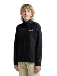 Jack Wolfskin Kurtka softshellowa "Prelight Stride" w kolorze czarnym rozmiar: XL. Czarne kurtki sportowe damskie Jack Wolfskin, xl, bez wzorów, z materiału, bez kaptura. Za 329.42 zł.
