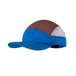 Czapka z daszkiem Buff 5 Panels Go Cap. Szare czapki z daszkiem damskie Buff, bez wzorów. W wyprzedaży za 127.43 zł.