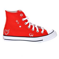 Trampki damskie Converse Chuck Taylor All Star Y2K Heart. Czerwone trampki damskie Converse, bez wzorów, bez zapięcia. Za 229.99 zł.