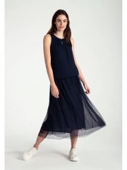 More & More Spódnica w kolorze granatowym rozmiar: 44. Niebieskie spódnice damskie More & More, bez wzorów, z tiulu, maxi. Za 107.45 zł.