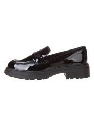 Clarks Skórzane mokasyny "Orinoco3 Edge" w kolorze czarnym rozmiar: 37. Czarne mokasyny damskie Clarks, bez obcasa. Za 309.95 zł.