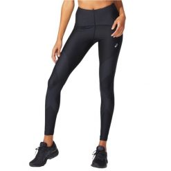 Leginsy fitness damskie ASICS Finish Advantage 3 Tight. Czarne legginsy sportowe damskie Asics, xs, bez wzorów, z elastanu, do biegania. Za 349.99 zł.