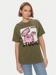 ONLY T-Shirt Pixie 15316702 Zielony Regular Fit. Zielone t-shirty damskie Only, m, bez wzorów, z bawełny, bez kołnierzyka. Za 59.99 zł.