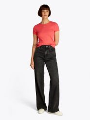 TOMMY JEANS Dżinsy - Comfort fit - w kolorze czarnym rozmiar: W30/L32. Czarne jeansy damskie Tommy Jeans, z podwyższonym stanem. Za 297.26 zł.