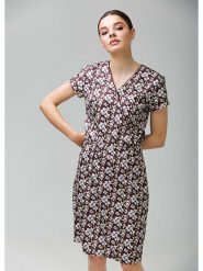 4funkyflavours Sukienka "Fanatic" w kolorze brązowym rozmiar: M. Białe sukienki damskie 4funkyflavours, bez wzorów, bez ramiączek. Za 104.39 zł.