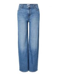 Pieces Dżinsy - Wide leg - w kolorze niebieskim rozmiar: W25/L32. Niebieskie jeansy damskie Pieces. Za 119.95 zł.
