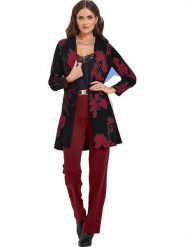 Heine Kardigan w kolorze czarno-czerwonym rozmiar: 38. Czarne kardigany damskie Heine, bez wzorów. Za 113.99 zł.