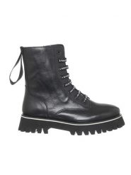 Patrizia Pepe Botki w kolorze czarnym rozmiar: 40. Czarne botki damskie Patrizia Pepe, bez obcasa, bez zapięcia. Za 612.06 zł.