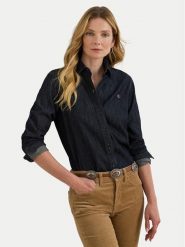 LAUREN RALPH LAUREN Koszula jeansowa 200B20825001 Granatowy Regular Fit. Niebieskie koszule damskie Lauren Ralph Lauren, m, bez wzorów, z bawełny, bez kołnierzyka, bez ramiączek. Za 729.99 zł.