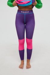 Legginsy termoaktywne damskie Powder Hound. Czerwone legginsy sportowe damskie OOSC, s, bez wzorów, z materiału, na fitness i siłownię. Za 269.99 zł.