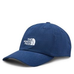 Czapka z daszkiem The North Face. Niebieskie czapki z daszkiem damskie The North Face, bez wzorów. Za 79.99 zł.