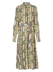 Herrlicher Sukienka "Swantje" ze wzorem rozmiar: M. Sukienki damskie Herrlicher, bez wzorów, z tkaniny, bez ramiączek. Za 217.99 zł.