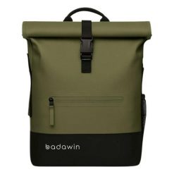 Torba 2 w 1 Anna zielona 27 l. Zielone torby na laptopa BADAWIN, bez wzorów, z tkaniny. Za 376.00 zł.