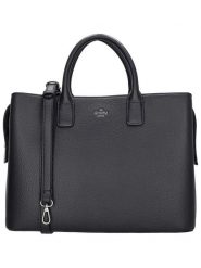 Charm Torebka w kolorze czarnym - 37 x 27 x 17 cm rozmiar: onesize. Czarne torebki klasyczne damskie Charm, z materiału, przez ramię, bez dodatków. Za 162.49 zł.