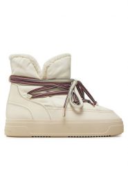 Tommy Hilfiger Śniegowce Snowboot Monogram Faux Fur FW0FW08389 Beżowy. Brązowe śniegowce damskie Tommy Hilfiger, z materiału. Za 419.99 zł.