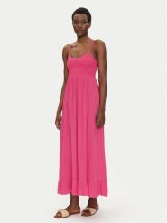 Ysabel Mora Sukienka letnia 86167 Różowy ciemny Regular Fit. Czerwone sukienki damskie ysabel mora, bez wzorów, z wiskozy, bez ramiączek. Za 299.99 zł.