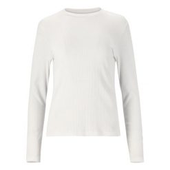 Damska koszulka z długim rękawem Athlecia Lankae. Białe bluzki damskie Athlecia, l, bez wzorów, bez ramiączek, trekkingowe. Za 156.50 zł.