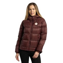 Kurtka puchowa damska Maloja W'S Champesch. Brązowe kurtki damskie Maloja, na zimę, s, bez wzorów, z puchu, bez kaptura. Za 539.99 zł.