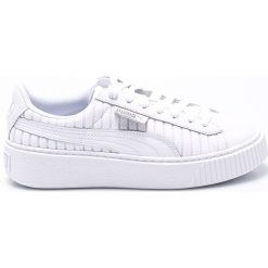 Puma - Buty Basket Platform. Szare obuwie sportowe casual damskie Puma. W wyprzedaży za 399.90 zł.