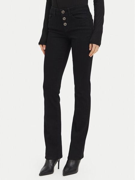 Liu Jo Jeansy UF6025 D0328 Czarny Straight Fit. Czarne jeansy damskie Liu Jo. Za 819.99 zł.