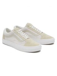 Vans Skórzane sneakersy "Old Skool" w kolorze beżowym rozmiar: 40,5. Brązowe obuwie sportowe damskie Vans, bez zapięcia. Za 193.45 zł.