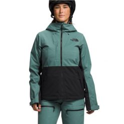 Kurtka narciarska damska The North Face Freedom Stretch. Zielone kurtki damskie The North Face, na zimę, m, bez wzorów, z elastanu, bez kaptura. Za 1,394.00 zł.