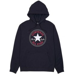 Bluza z kapturem Converse Chuck Patch Hoodie Ft, Dla obu płci. Czarne bluzy damskie Converse, s, bez wzorów, z bawełny, z kapturem. Za 390.00 zł.