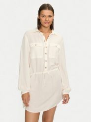 Banana Moon Sukienka letnia Sundy Holidays LHN10 Biały Regular Fit. Białe sukienki damskie Banana Moon, bez wzorów, z wiskozy, bez ramiączek. Za 359.99 zł.