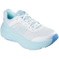 Adidasy Skechers Max Cushioning Endea, Kobiety. Niebieskie obuwie sportowe damskie Skechers, bez zapięcia, do biegania, Skechers Sport. Za 357.00 zł.
