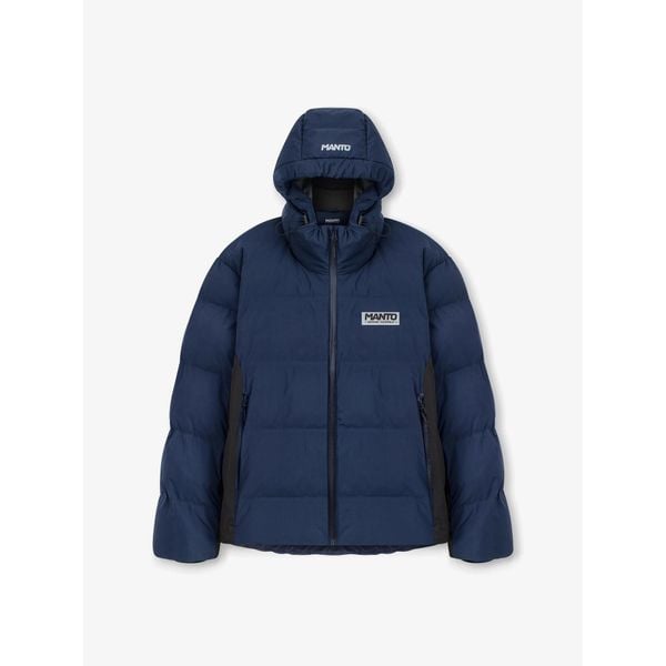 MANTO Kurtka DEFEND granatowa. Niebieskie kurtki damskie MANTO, bez wzorów, z poliesteru, bez kaptura. Za 429.00 zł.