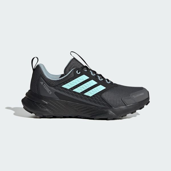 Buty do biegów przełajowych Terrex Tracefinder 2 CLIMAPROOF. Niebieskie obuwie sportowe damskie Adidas, bez zapięcia, do biegania. Za 349.00 zł.
