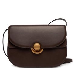 Torebka Furla. Brązowe listonoszki damskie Furla, bez wzorów, bez dodatków. Za 2,239.00 zł.