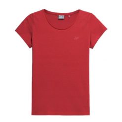 Koszulka Damska 4F. Czerwone koszulki damskie 4F, bez wzorów, bez ramiączek. Za 60.99 zł.