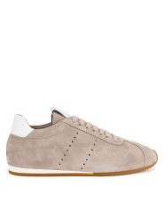 Gino Rossi Sneakersy AYA-110125 Beżowy. Brązowe obuwie sportowe damskie Gino Rossi, ze skóry, bez zapięcia. Za 299.99 zł.