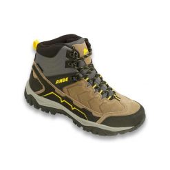Buty Outdoor Ande Hiker High Wp Dorośli. Brązowe obuwie trekkingowe damskie Ande, z zamszu, bez zapięcia. Za 394.99 zł.