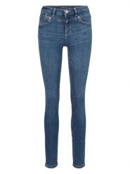 Tom Tailor Dżinsy - Skinny fit - w kolorze niebieskim rozmiar: W30/L30. Niebieskie jeansy damskie Tom Tailor. Za 220.95 zł.